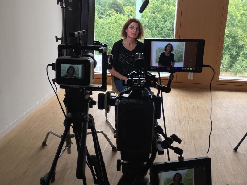 Sophie Roy being interviewd at HS Offenburg (15/07/20)